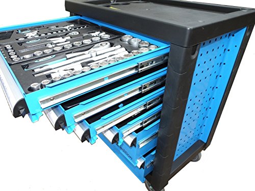 Bensontools Werkstattwagen Blue Edition bestückt mit Werkzeugen - 2