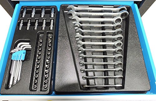 Bensontools Werkstattwagen Blue Edition bestückt mit Werkzeugen - 4
