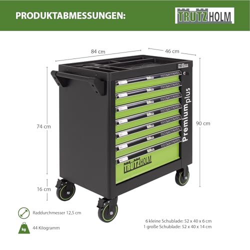 TRUTZHOLM® Werkstattwagen XXL bestückt - 2