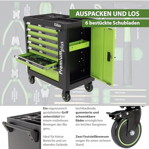 TRUTZHOLM® Werkstattwagen XXL bestückt - 7