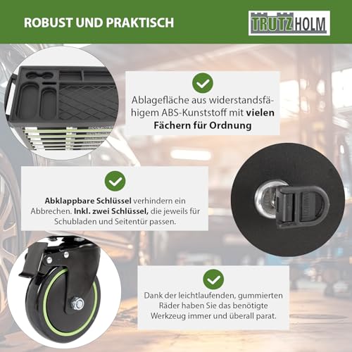 TRUTZHOLM® Werkstattwagen XXL bestückt - 9