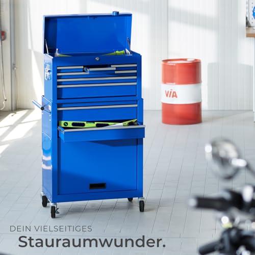 tectake Werkstattwagen leer mit Kofferaufsatz - 8