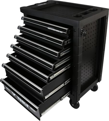 Brilliant Tools BT152900 Werkstattwagen mit 7 Schubladen, leer Schubeladen