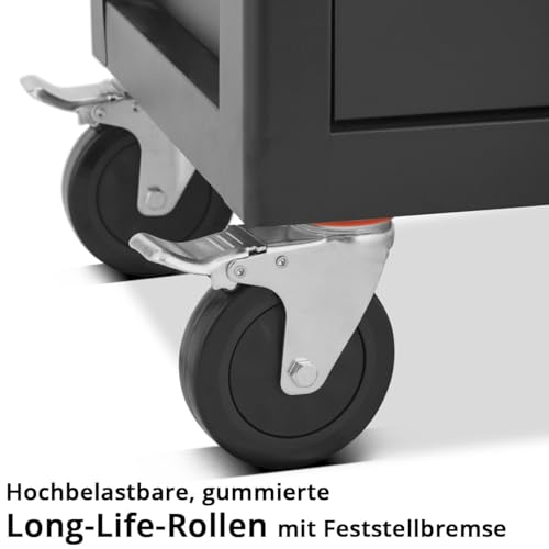 STAHLWERK Werkstattwagen EAGLE leer Räder