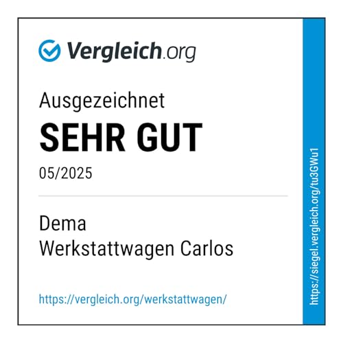 DEMA Werkstattwagen leer mit 7 Schubladen - 4