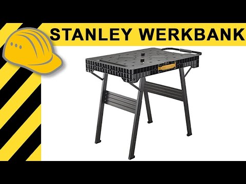 Geniale WERKBANK im TEST - hält sie wirklich 450KG aus?! Stanley FatMax Werkbank