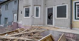 Einbau neuer Fenster